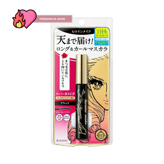 Kiss Me Heroine Make Long & Curl Mascara Super Waterproof - Black