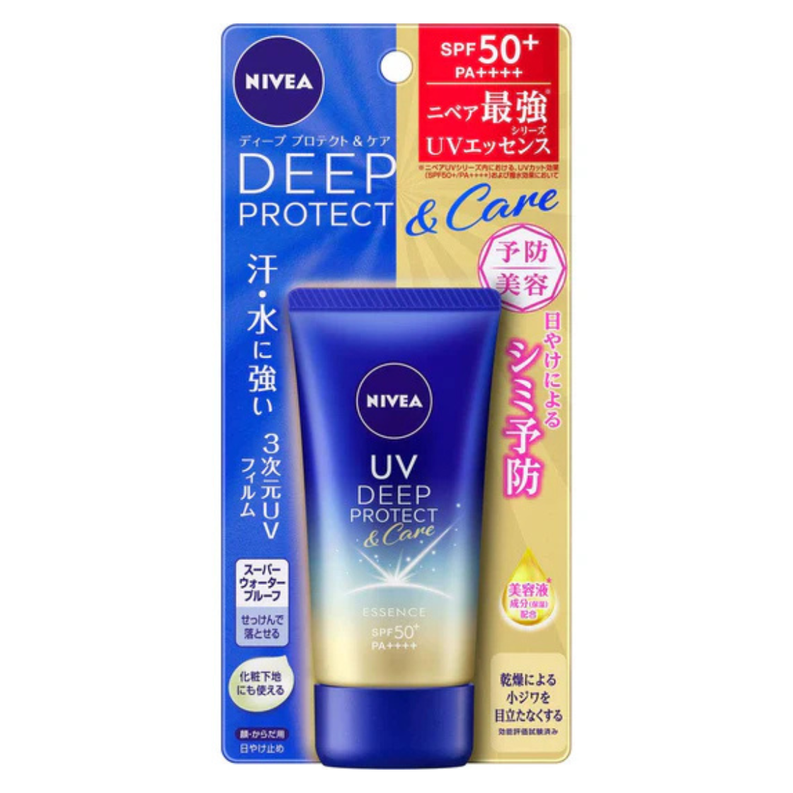 Nivea UV Deep Protect ＆ Care Essense 50g SPF50+/PA++++